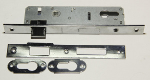 Замок ANBO 153 85 мм 25/23 с защелкой с отв планкой