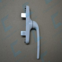 Ручка для распашной створки с ригелями РАО 01 Ral 9016 (в упак. 32 шт.)