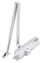 Доводчик NOTEDO DC-030-130 DA+BC (до 130 кг) серебро