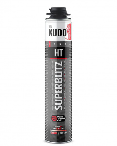 Клей-пена KUDO    SUPERBLITZ HT конструкционный профессиональный 1000 мл